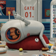 Illustration for article titled This animated short about a lazy guy in outer space is pretty hilarious